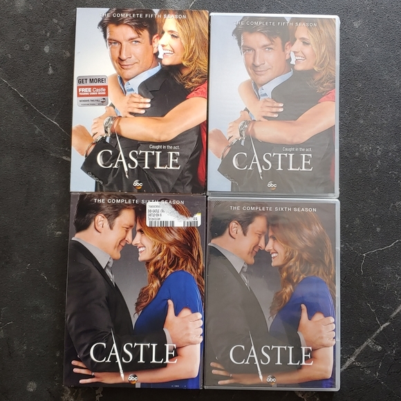 Excellent Used Condition CASTLE TV Series 5 SEASON DVD Collector's 25 disc set - Picture 3 of 10